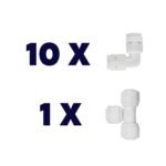 10 L 1T Quick Filtre Bağlantı Dirseği