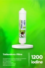 H-max 1200 İodine Tatlandırıcı Post Carbon Filtre - 0188 - Görsel 2