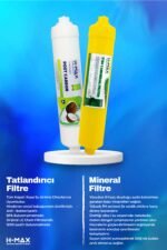 H-max 75 Gpd HMAX Membranlı Açık Kasa Su Arıtma Çift Karbonlu 8'li Filtre Seti - 0044 - Görsel 4