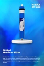 H-max 80 GPD Membranlı Açık Kasa Su Arıtma Çift Karbon 7'li Filtre Seti - 0042 - Görsel 3