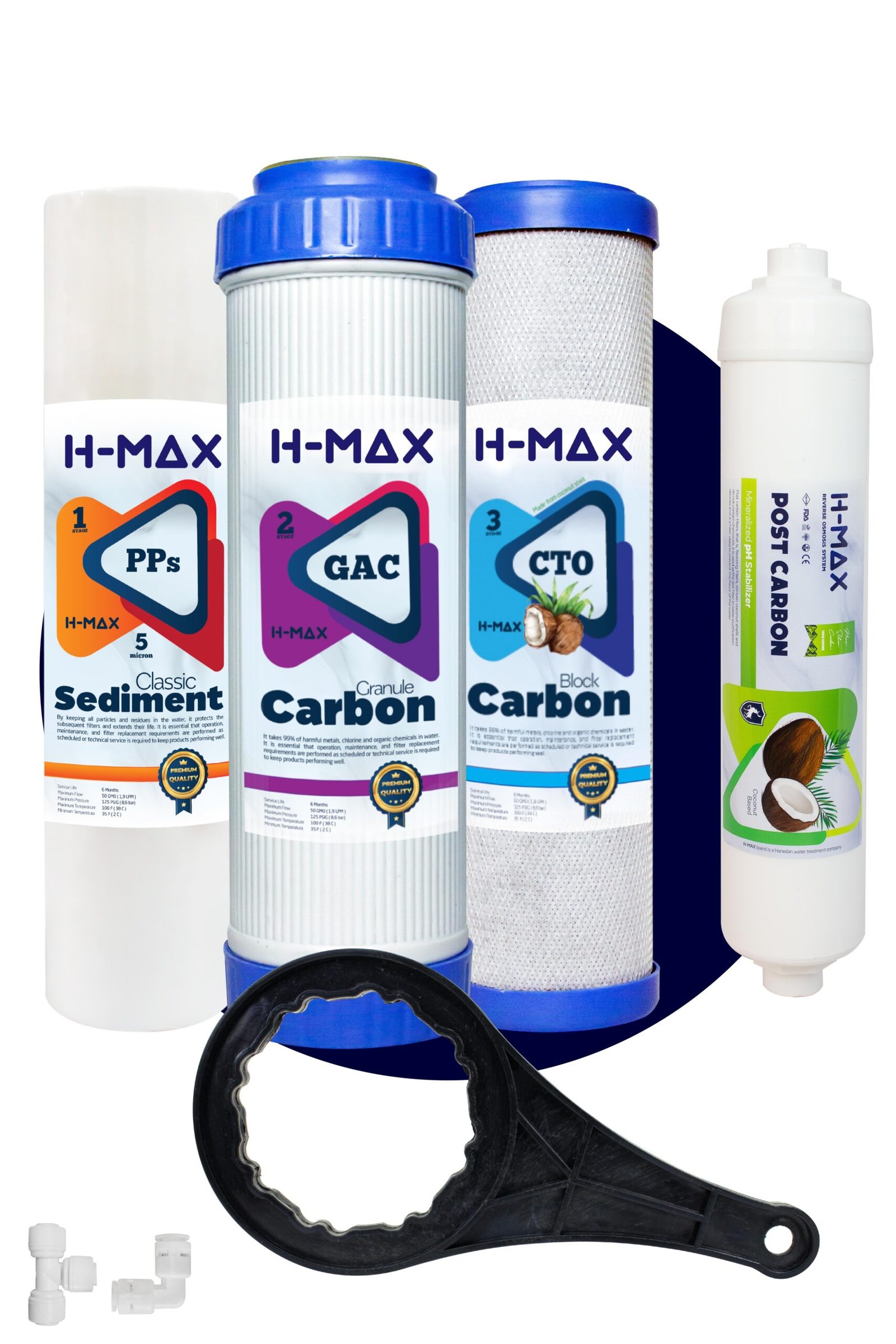 h-max-acik-kasa-cift-karbonlu-su-aritm-d96-3a H-max Açık Kasa Çift Karbonlu Su Arıtma 4'lü Filtre Seti - 0034 - Görsel 1