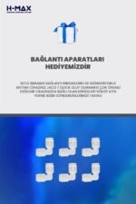 H-max Inline Kapalı Kasa Su Arıtma Cihazı Ilk 3 Filtre - 0052 - Görsel 4