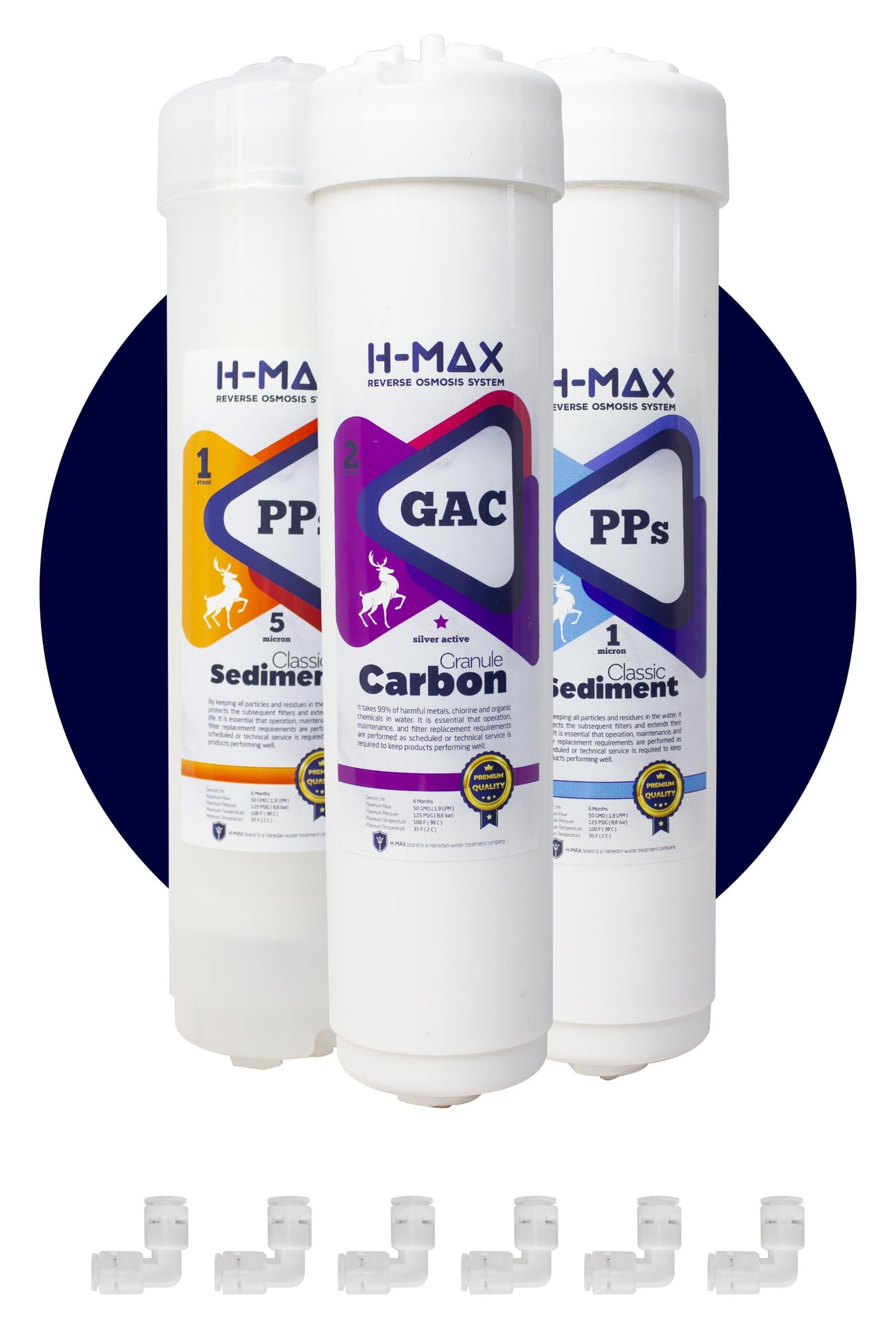 h-max-inline-kapali-kasa-su-aritma-cih--ef161 H-max Inline Kapalı Kasa Su Arıtma Cihazı Ilk 3 Filtre - 0052 - Görsel 1