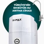 HMAX B4512 Modeli 12 Litre 15 Aşama Su Arıtma Cihazı 80 Gpd Membran