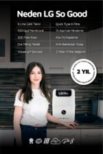 So Good LG 80 GPD Membranlı 8 L Çelik Tanklı Montaj Dahil Su Arıtma Cihazı - Görsel 2