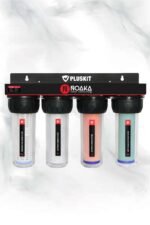 Noaka Tortu, Klor Ve Kireç Önleyici 10 Inç 4lü Daire Ve Bina Girişi Arıtma Cihazı Japon Teknolojisi - 0032