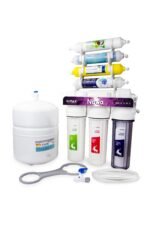 Nowa Pompalı 8 Filtreli Süper Membranlı 9 Litre Çelik Tanklı Açık Kasa Su Arıtma Cihazı - 0030
