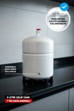 Pluskit 8LT Çelik Tanklı 80 GPD Membranlı Arıtma Cihazı - KS0010 - Görsel 8