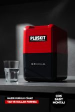 Pluskit 8LT Çelik Tanklı 80 GPD Membranlı Arıtma Cihazı - KS0010 - Görsel 3