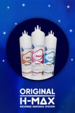 Üstten Giriş ve Çıkışlı, Çift Çubuklu Su Arıtma Cihazı Filtresi 80 Gpd HMAX Membranlı 6'lı Filtre Seti - Görsel 6